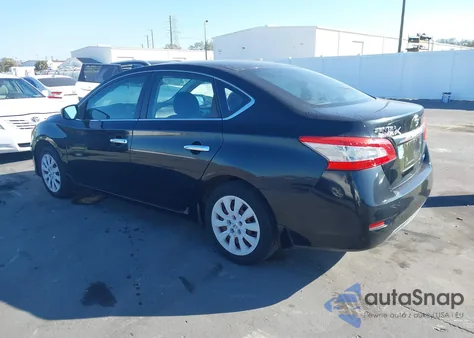 2013 Nissan Sentra S from USA, damaged, VIN 3N1AB7AP2DL650348